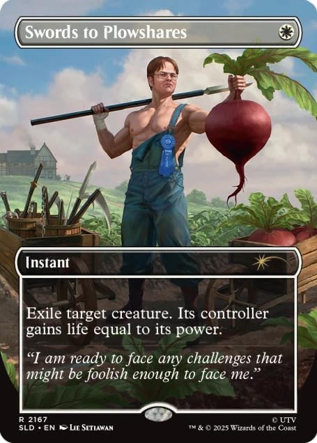 Magic the Gathering Secret Lair x The Office: Dwight's Destiny​ (Foil)