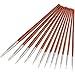 Mudder 12 Pieces Artist Paint Brushes Fine Paint Brush for Acrylic Watercolor Oil Painting