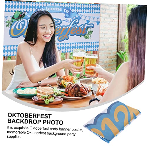 ABOOFAN 3 Pçs E Fotografia Cervejas Bavaria Pano Decorativo Banner Ornamento Para Pendurar Cerveja M