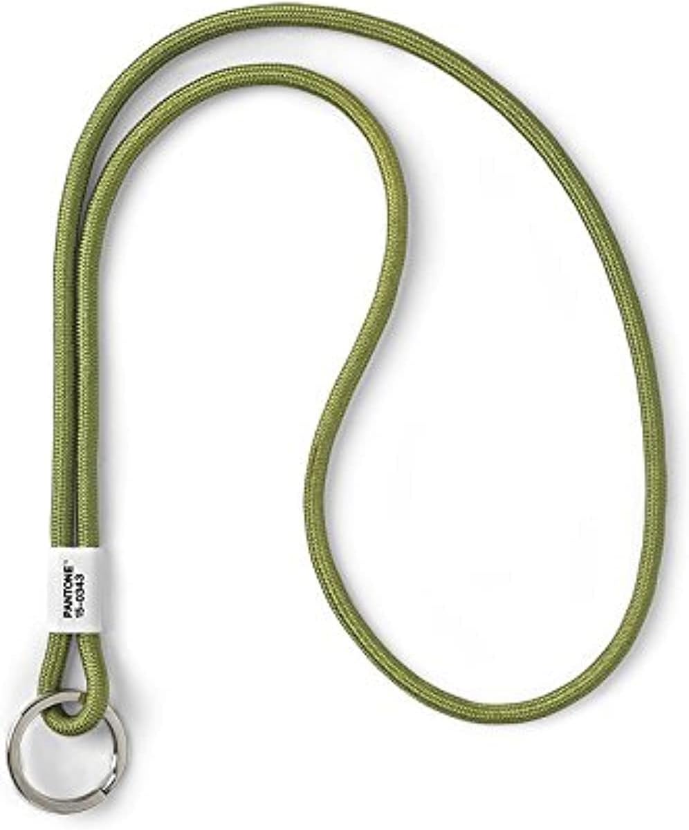 Copenhagen Design Pantone Key Chain L, long key hanger, nylon, green, Greenery 15-0343, Color of The Year