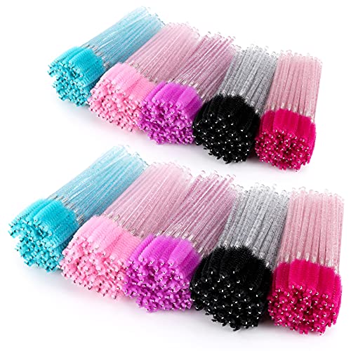 Brosses à mascara pour cils séparés sans paquets grâce au lot de 1000 goupillons jetables