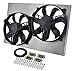 Derale Performance 16831 Gray/Black High Output Dual Radiator Fan