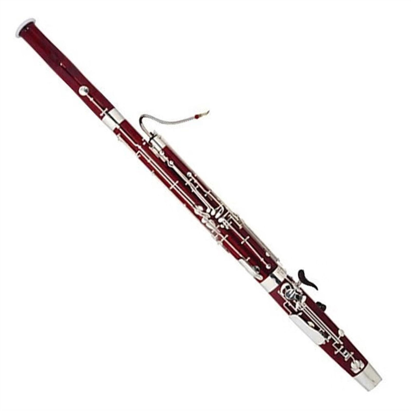 Fagotto Per Studenti Tono C In Acero Massiccio, Strumento Professionale Per Fagotto Con Accessori Set con Fagotto