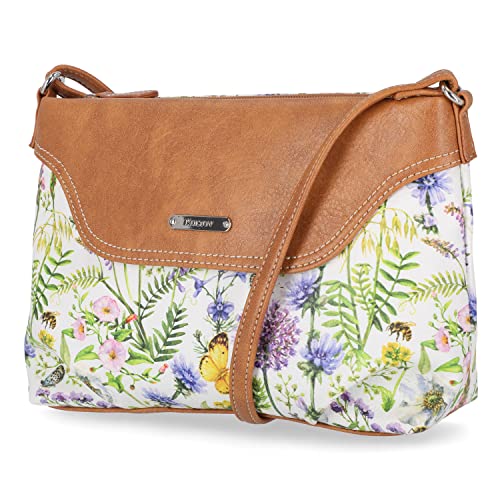 Image of Koltov Womens Ruby Crossbody Purse, Secret Garden