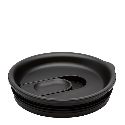 Hydro Flask Press-In Lids Various - Tumbler and Coffee Mug Accessory Black Medium