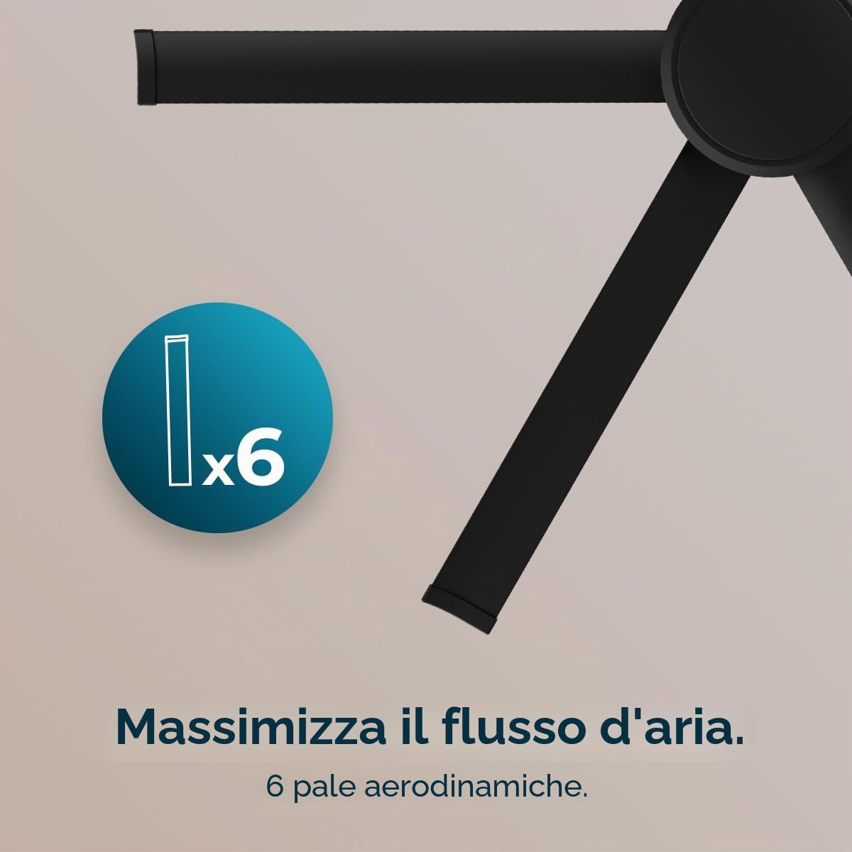Cecotec - Ventilatori da Soffitto EnergySilence Aero 10000 Pro - 56 W, Diametro 254 cm, Telecomando, Timer Fino a 8 Ore, 6 Velocità, 6 Velocità, Estate/Inverno, Altezza Regolabile