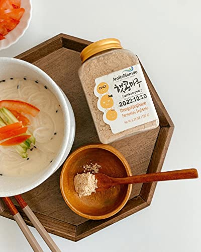 Fermented Soybean Powder [ Korean Pantry ] Traditional Cheonggukjang Recipe, Vegan, No Gmo Or Gluten, Origin Of Natto [ Jrnd Foods ] 180G #TOP6