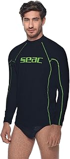 Seac T-Sun Long, Rash Guard for Swimming, Surfing, Diving, UV protection