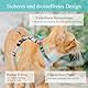 Katzengeschirr mit Leine Set [4-in-1] – Ausbruchsicher & verstellbar – Leichtes Katzenharnisch mit Autogurt – Für kleine, mittelgroße & große Katzen (M)