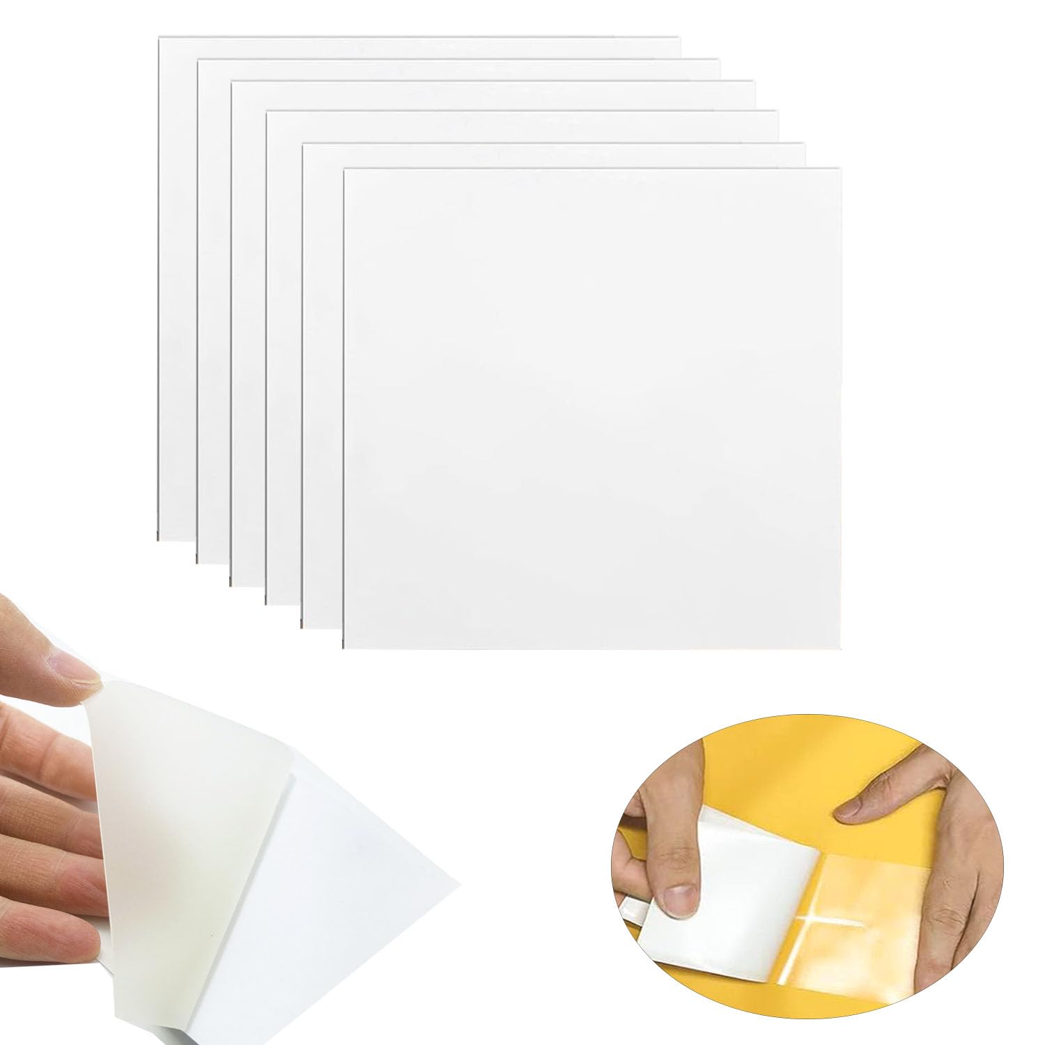 Luchtmatras Patchkit – 40 Zelfklevende TPU-pleisters, 7x7 Cm, Waterdicht – Voor Opblaasbaar Speelgoed, Zwembandjes En Luchtbedden