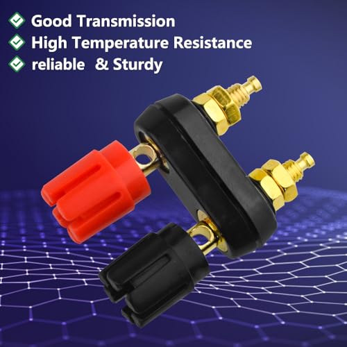 10 Pcs Dual 4mm Banana Plug Jack Socket Binding Post miniatura 5