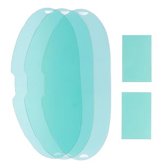 5Pcs Large Viewing Screen Replacement Lens,Welding Replacement Lens Welding Helmet with 3pcs Round Outer Screen 2pcs Inner Screen for Welder