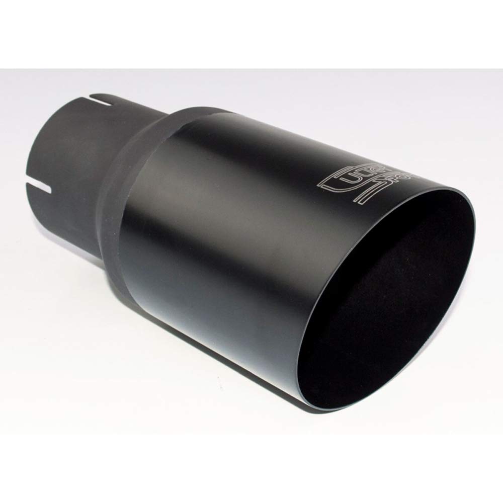 CARTUNER Embout d'échappement rond 2 x 70 mm en acier inoxydable aspect échappement