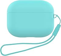 Vista 13 de Funda protectora para Airpods Pro 2 de silicona suave compatible con Apple AirPods Pro de 2ª generación 2022 LED frontal visible (negro)