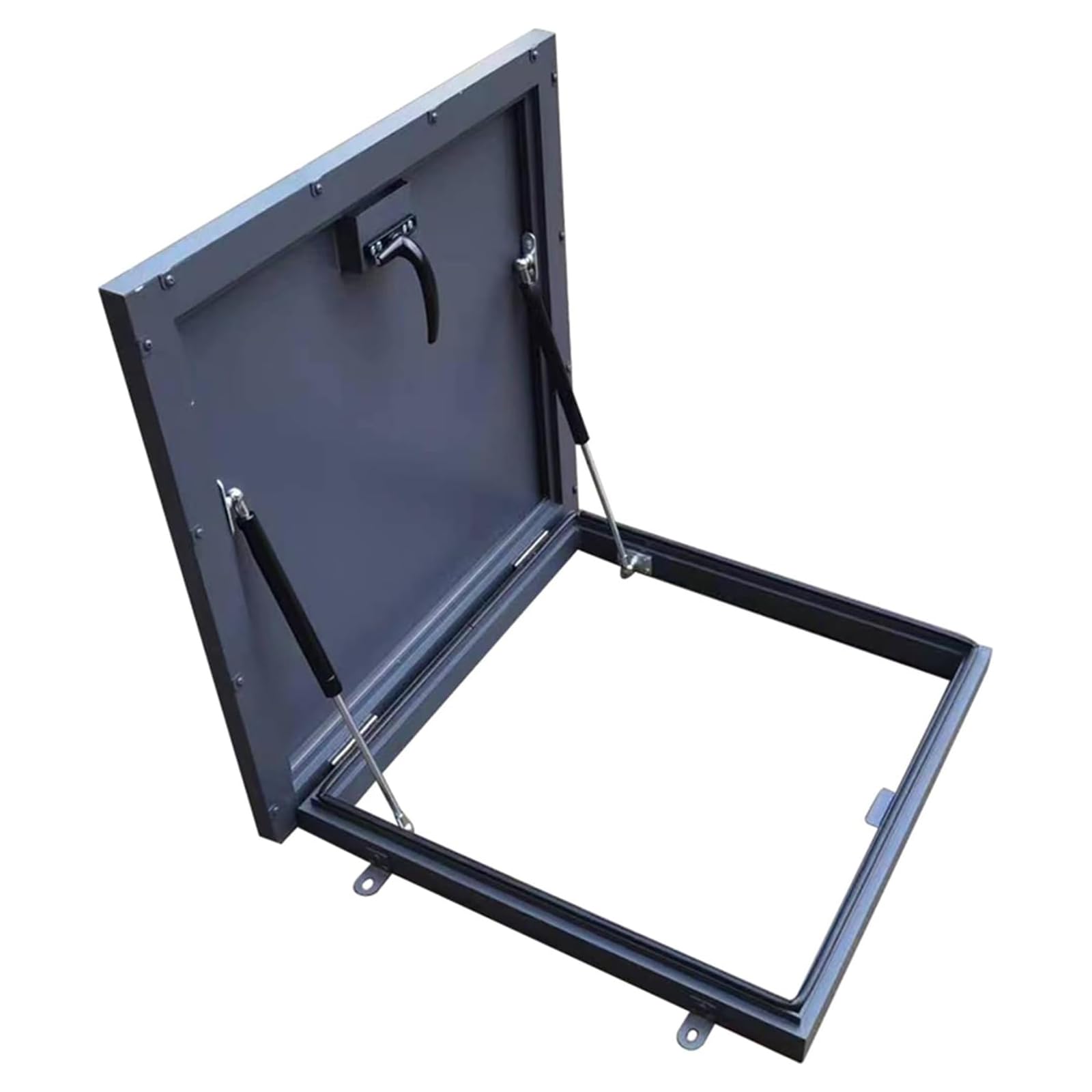 Klerdh One Color Roof Access Hatch, Waterproof Sun Shading Skylight(90X90cm/35.4X35.4inch)