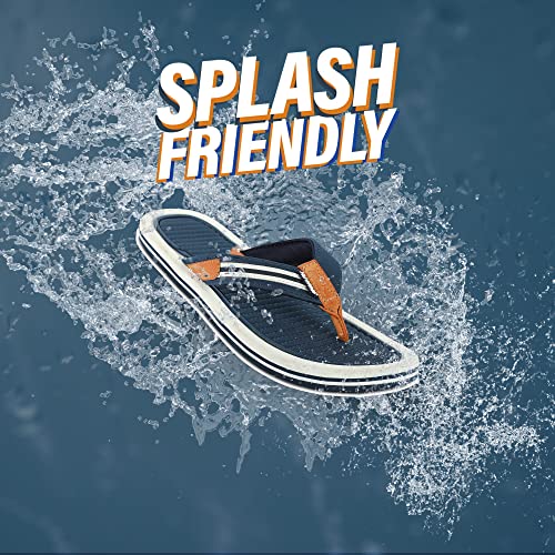 SOLETHREADS SOHO Suave Uber Cool Stylish Trendy Skid Resistant Eye catching Slippers Flip Flops for Men