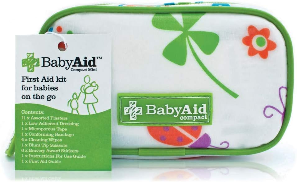 Compact Mini - The Original and Best Travel First Aid Kit for kids, toddlers, and babies - Perfect for on the go Mums