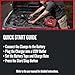 CRAFTSMAN 12A Car Battery Charger and Maintainer, 4-in-1 Solution, Battery Tester, for 6V/12V Power Sport, Automotive, and Marine Batteries, CMXCESM258