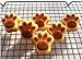 (4 PCS)Paw Print Silicone Mold/ Dog Cat Pet Animal Paw Chocolate Candy Mold for Pudding Jelly Soap Muffin Trays Candle Crayon Mould