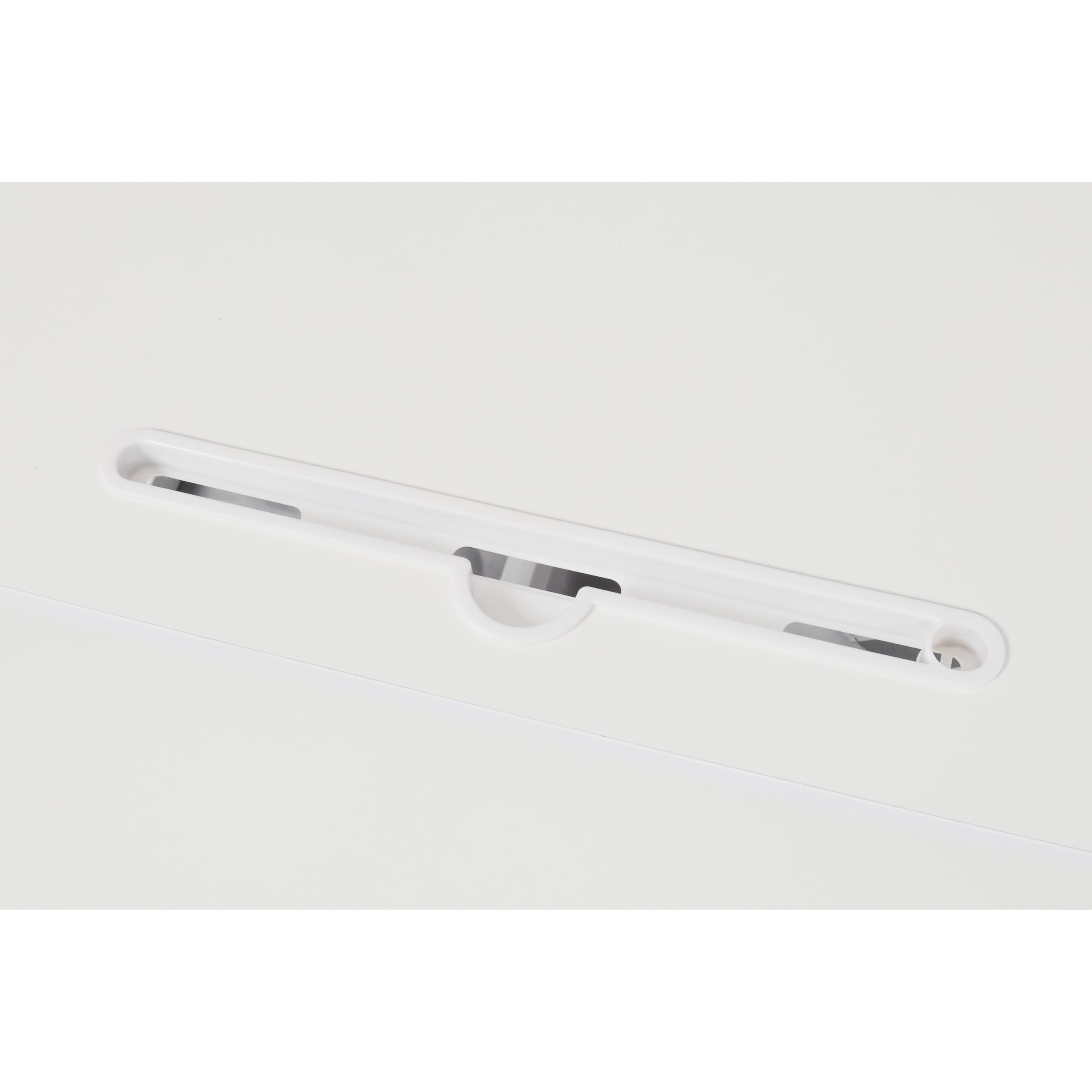 32 Standing Desk Converter 2 Monitors Adjustable Height Sit to Stand Up Workstation with Keyboard Tray White — view 7