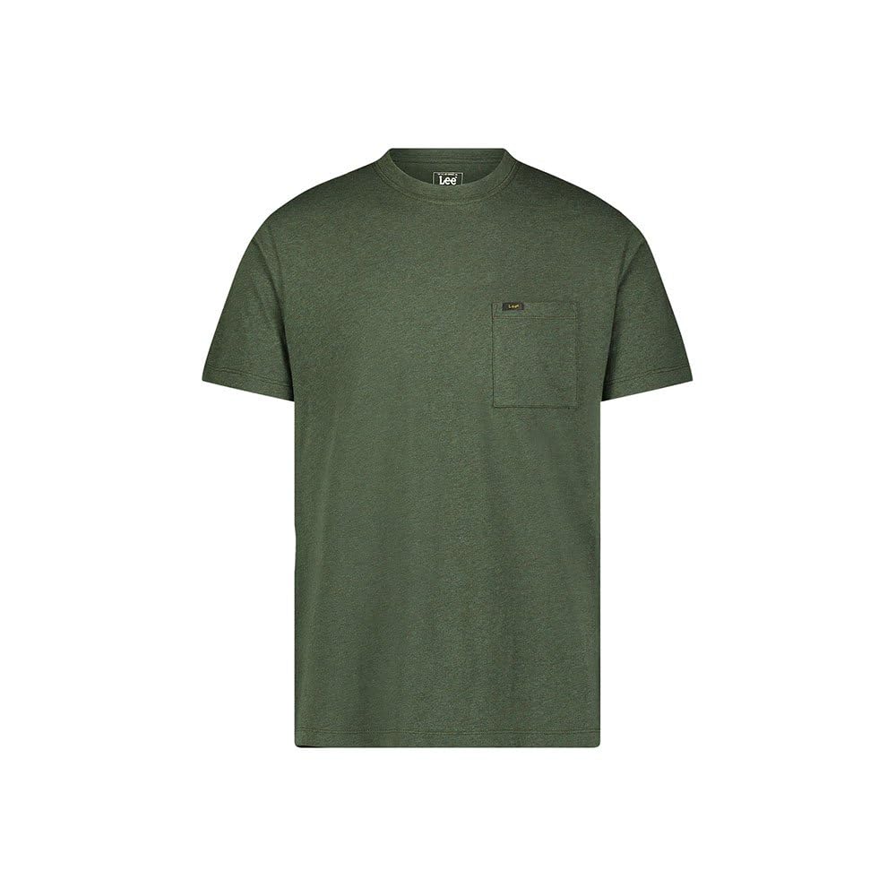 Lee Men's Olive Night Ultimate Pocket Tee T-Shirt, Large