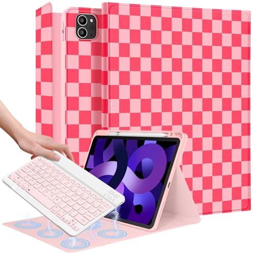 Protégez votre iPad Air 11 2024 contre les rayures avec cet étui clavier folio antichoc robuste