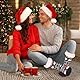 Homirty Weihnachtssocken, Winter Thermosocken Haussocken, Wintersocken mit Warm Flauschig Stoppersocken, Kuschelsocken Weihnachten für Wärme, Lustige Socken Weihnachtssocken (Weihnachtsbaum)