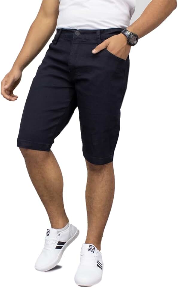 Bermuda Jeans Masculina Tradicional Almix
