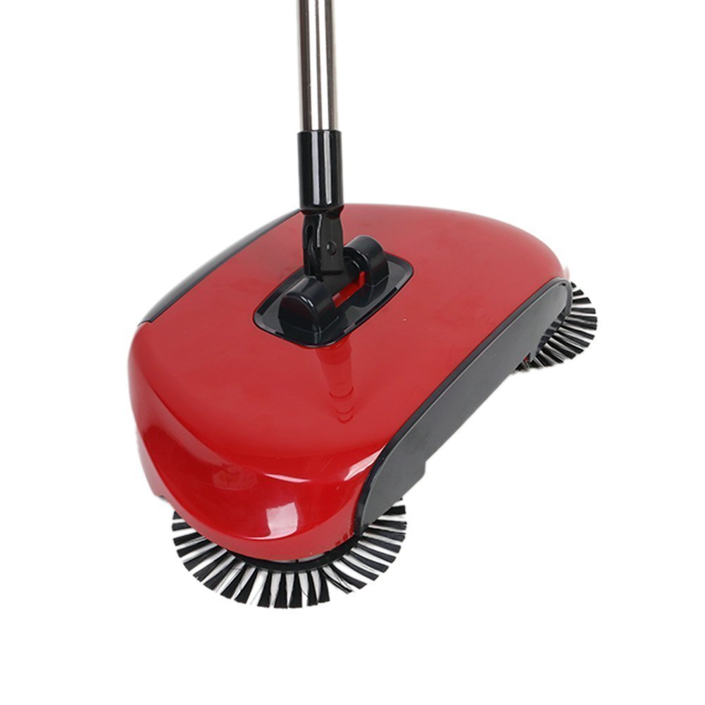 all in One Scopa Automatica a Mano Spinta Scopa con spazzole rotanti Scopa Senza elettricità aspirapolvere Sweeping Macchina 360 Rotary Originale