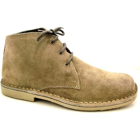 Size 8 Men's M 378 Bs Roamers Sand Beige Suede Leather Desert Boots Cover