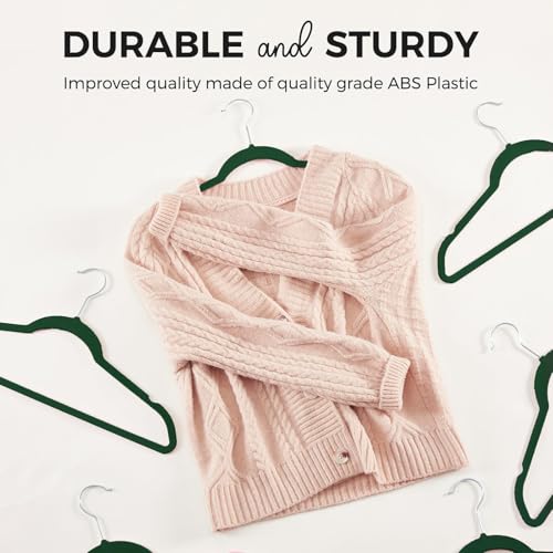 Image of 12 PCS Stainless Steel Clothes Hangers, Non Slip Premium Wardrobe Hangers for Wardrobe Closet Organizer, Garment Storage Hanger for Saree, Shirts & Dresses