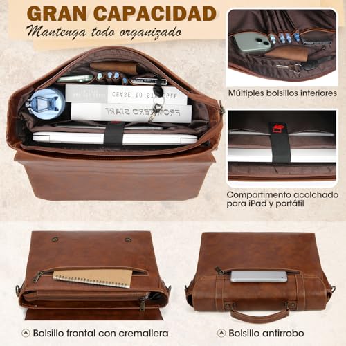 Mochilas Y Bolsas, Personal Computer portafolios laptop Marca NUBILY (3)