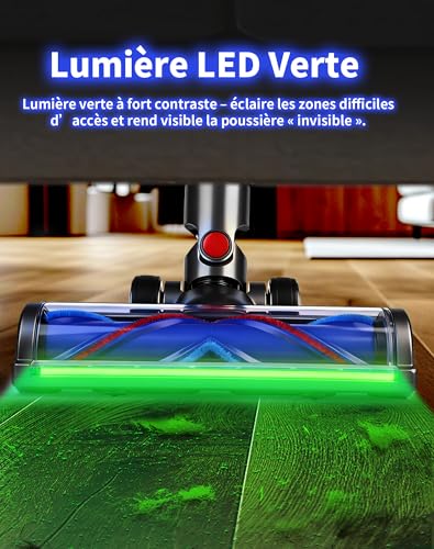 Brosse de remplacement Dyson V10 Detect Slim pour un nettoyage précis
