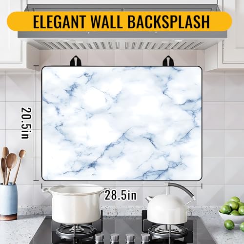 Image of Stove Top Cover for Electric Stove,Glass Stove Top Cover, Heat Resistant Glass Cooktop Cover, Stovetop Protector, Kitchen Decor, Dish Drying Mats Cover for Ceramic Washer Top 28.5x20.5 inch