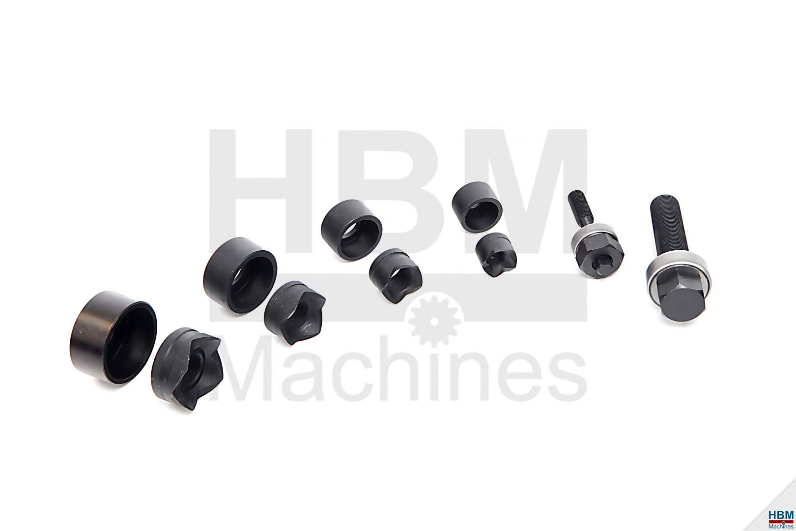 HBM Jeu de 4 pièces pour Le poinçonnage de la tôle et du vissage