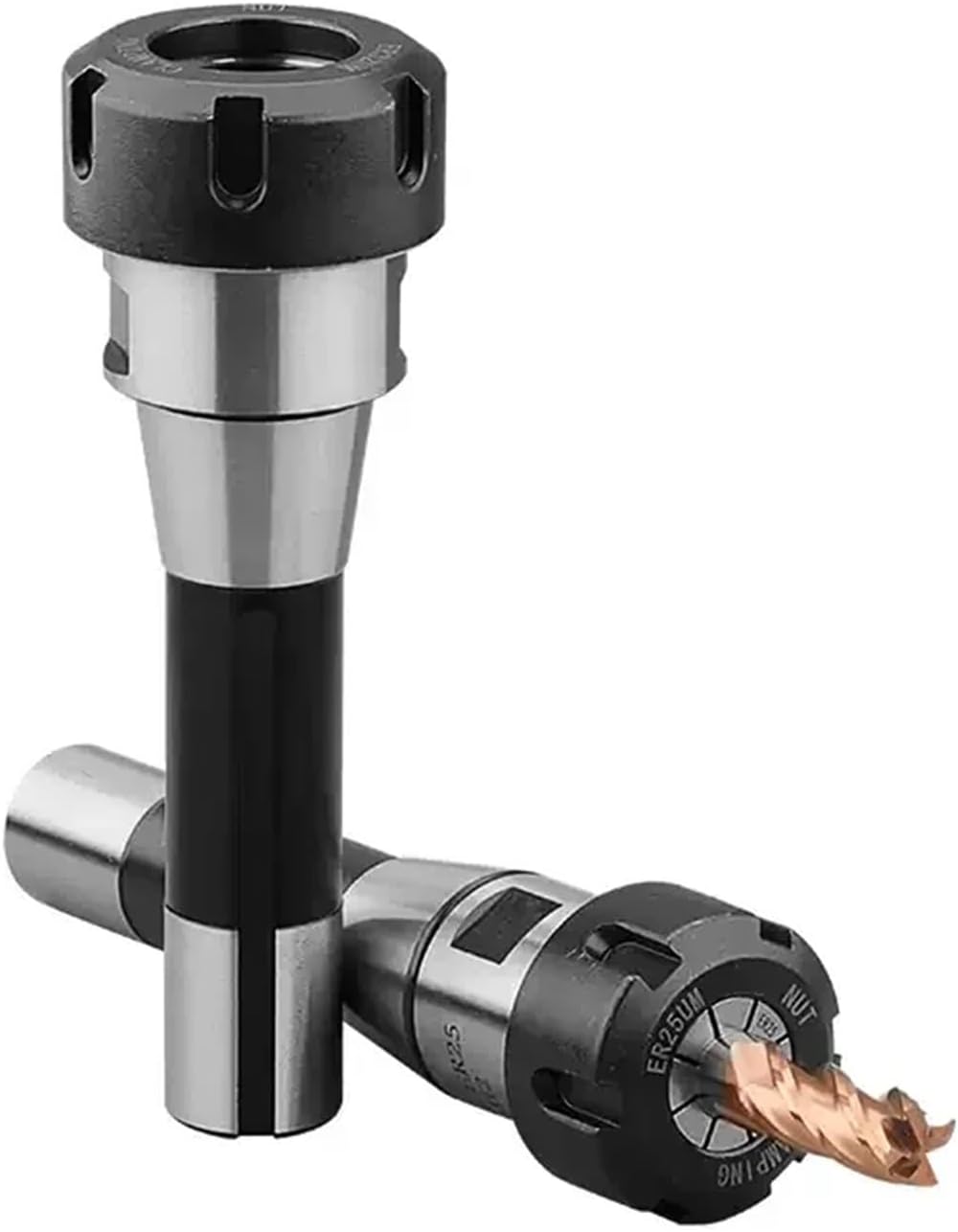 1pcs ER16 ER20 ER25 ER32 ER40 Collet Chuck A M UM Nut Tool Holder M12 Thread 7/16 Milling Machine Tool Holder Taper Shank(R8-ER32UM-M12)
