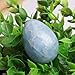 Acxico 1PCS Natural Kyanite Quartz Crystal Dragon Egg Reiki Healing Ball Ornament
