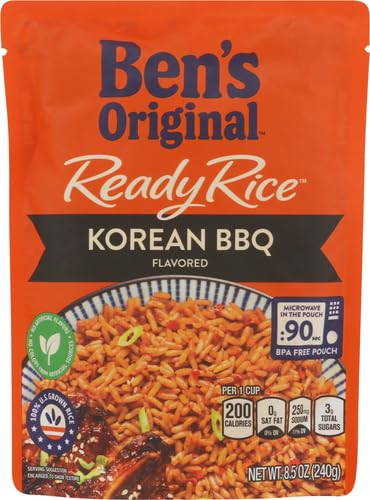 BEN'S ORIGINAL Ready Rice Korean BBQ Flavored Rice, Easy Dinner Side, 8.5 oz Pouch - Thumbnail 4