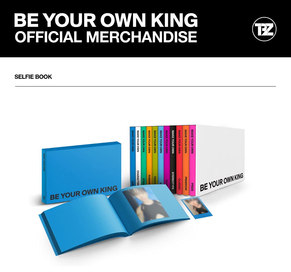 Cre.ker Entertainment The Boyz Selfie Book [BE Your Own King