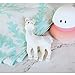 Lil' Llama Baby Teething Toys, Llama Teether for Toddler & Baby Boys and Girls, 100% Natural Rubber BPA-Free Squeaky Baby Toy, Soothe Sore Itchy Gums & Teething Pain (Llama)