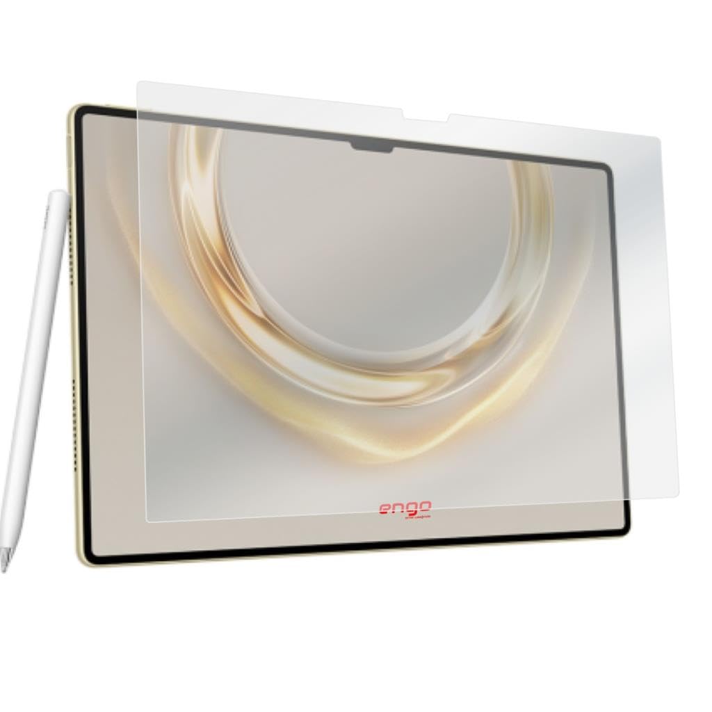 Engo Huawei Matepad Pro 13.2 İnç Papermatte İle Uyumlu Mat Ekran Koruyucu Parmak İzi Bırakmayan Parlama Önleyici Koruma, 9h Temperli Nano Cam
