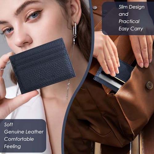 Image of M-Plateau Super Slim Genuine Leather Credit Card Wallet