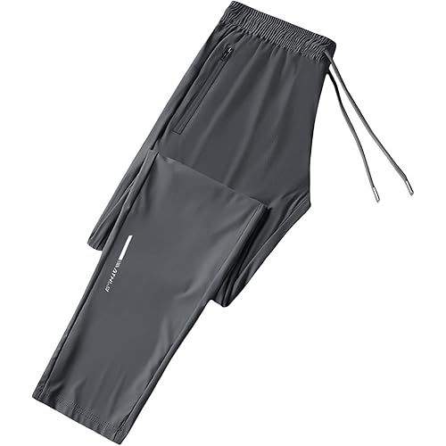CHUOAND Stretchy Pants for Women Active Stretch Exercise Pants Elastic Waist Fashion Breathable Trousers Solid Color Looks