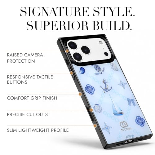Image of COCOMII Rectangle for iPhone 18 Pro Max /17 Pro Max Case, Mariner's Treasure