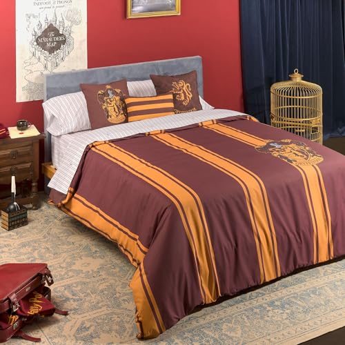 Funda nórdica Harry Potter BELUM de algodón Gryffindor para cama de 120 4