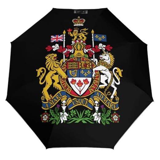 Best windproof umbrella canada Canada Coat of Arms Travel Umbrella