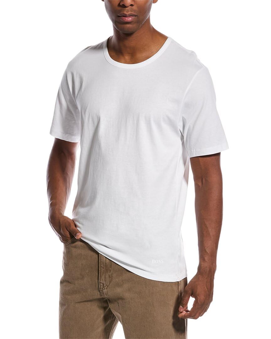 BOSSMen's Cotton 5 Pack T-Shirt Pack