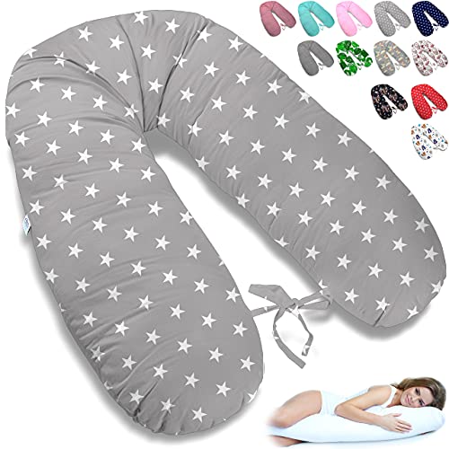 ekm trade 170cm XXL Stillkissen Schwangerschaftskissen Lagerungskissen...