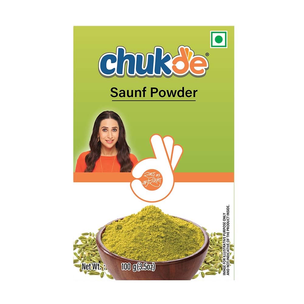 Chukde - Fennel Seeds Powder - Saunf Powder - Use in Desserts, Sharbets, Sweets - 100 Gm - Pack Of 1-picture-29