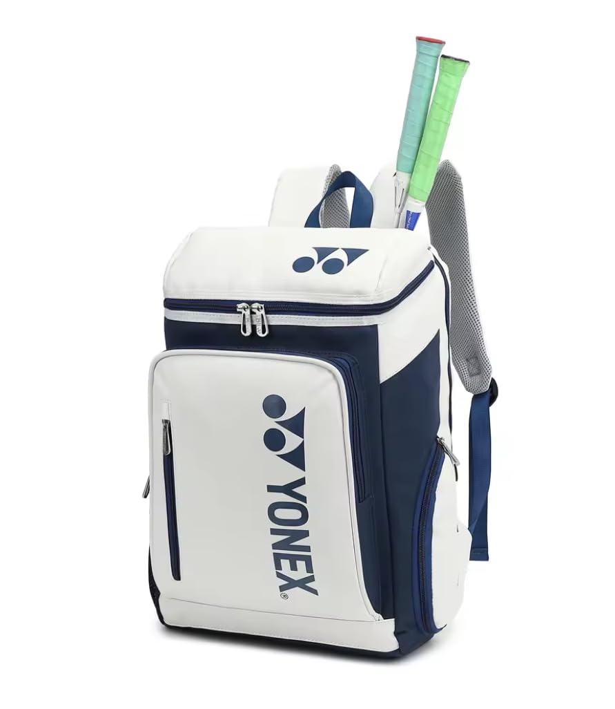 YONEX Zaino sportivo di alta qualità, grande capacità, borsa per racchette da badminton e tennis, scomparto separato per scarpe.